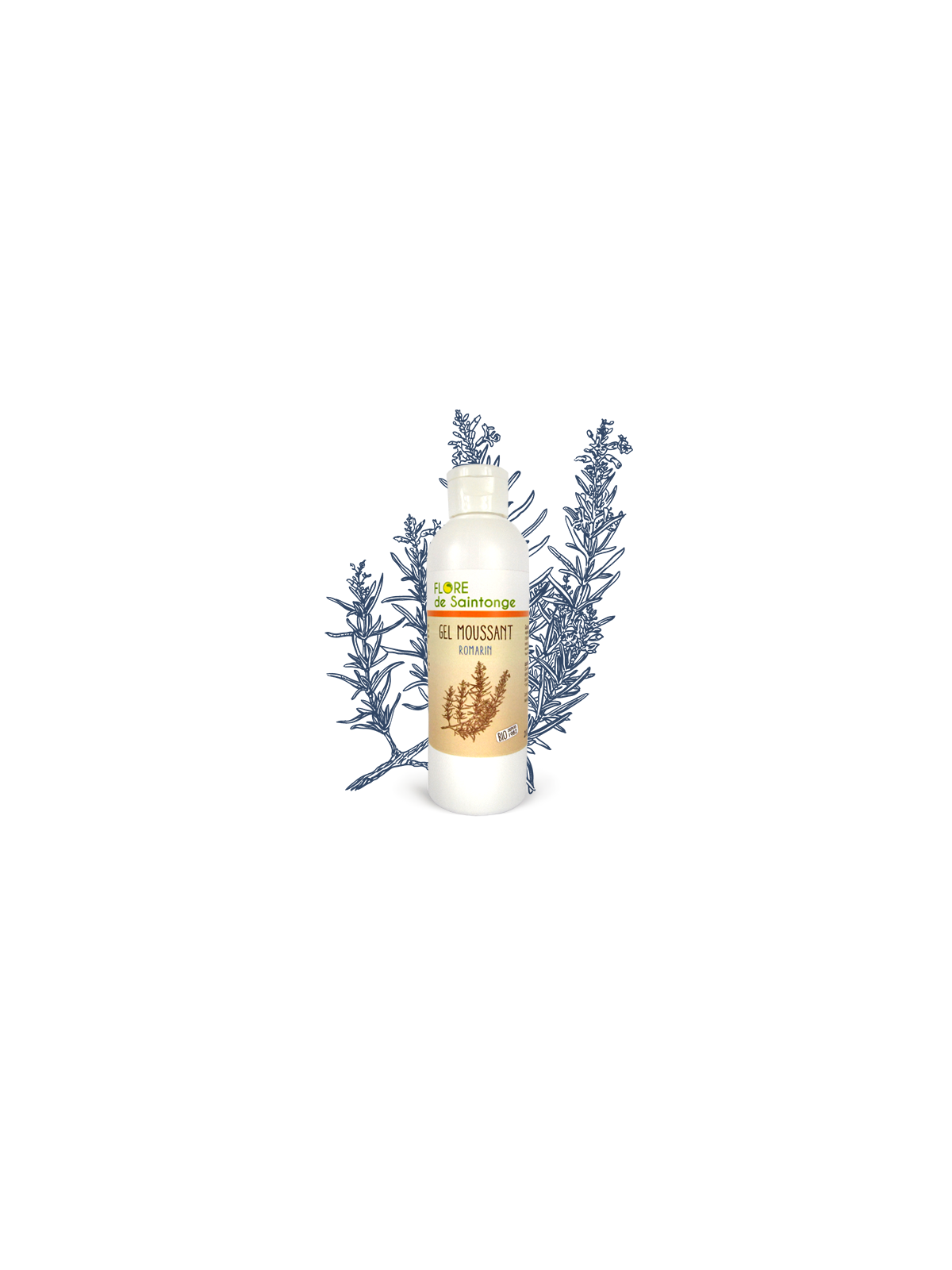 Gel moussant romarin - Flore de Saintonge