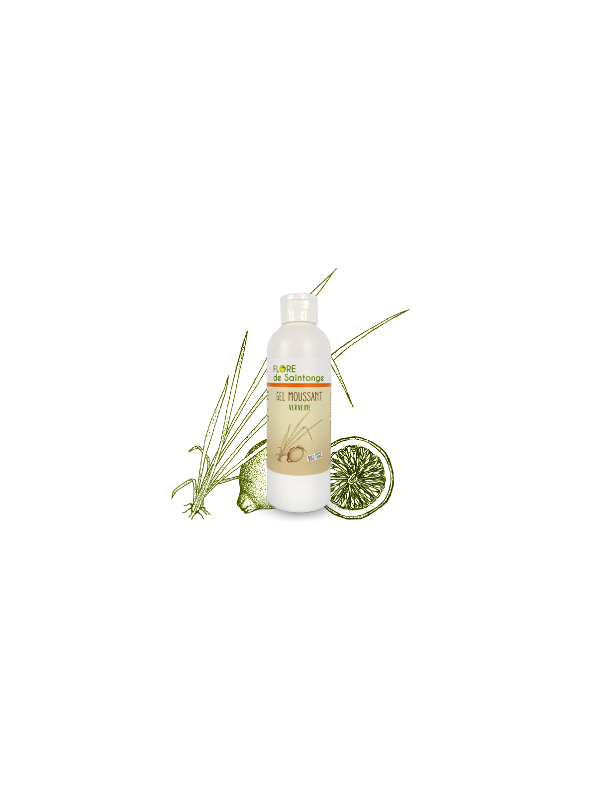 Gel moussant verveine - Flore de Saintonge