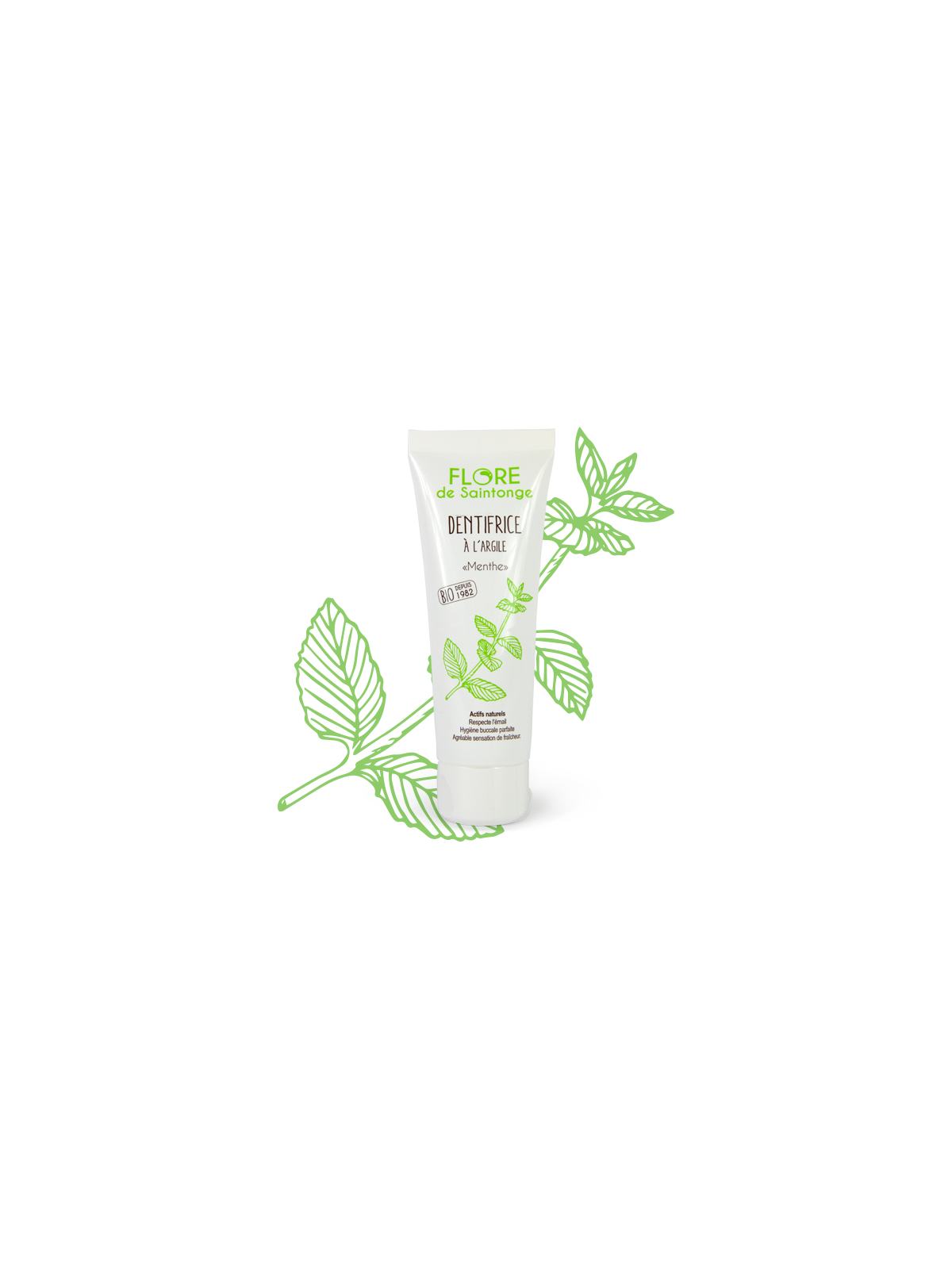 Dentifrice à l'argile - Flore de Saintonge