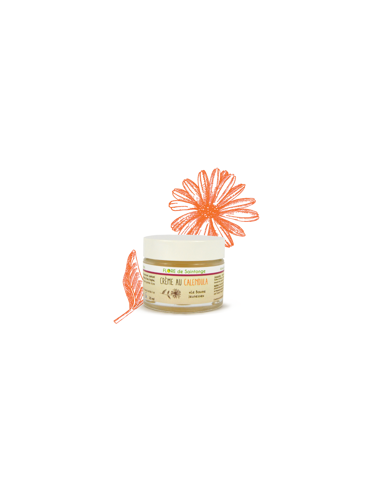 Creme calendula bio - Flore de Saintonge