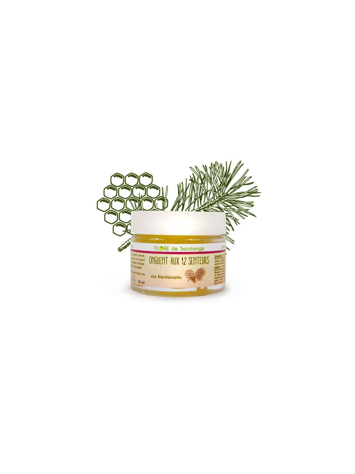 Onguent naturel aux 12 senteurs - Flore de Saintonge