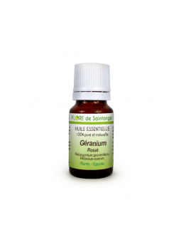 Huile essentielle Geranium rosat (Pelargonium asperum) - Flore de Saintonge