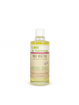 Huile d'amande douce bio - Flore de Saintonge