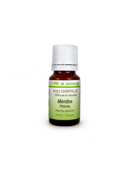 Huile essentielle Menthe poivrée (Mentha piperita) - Flore de Saintonge