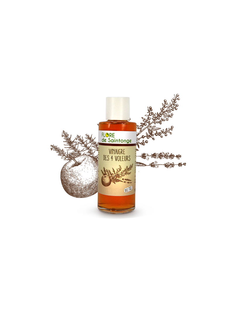 VINAIGRE DES 4 VOLEURS - Lotion magique des Antilles