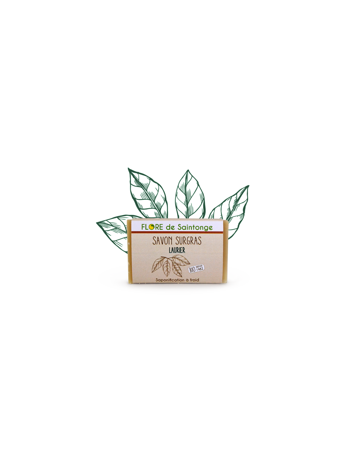 Savon huile de laurier - Flore de Saintonge