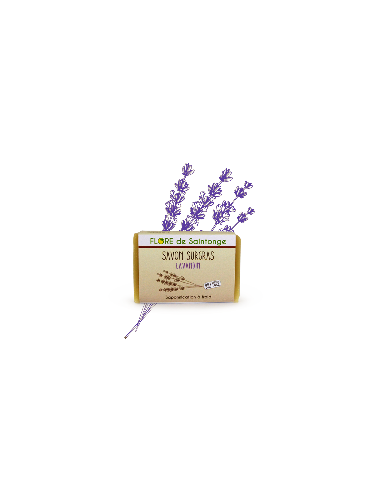 Savon lavande - Flore de Saintonge