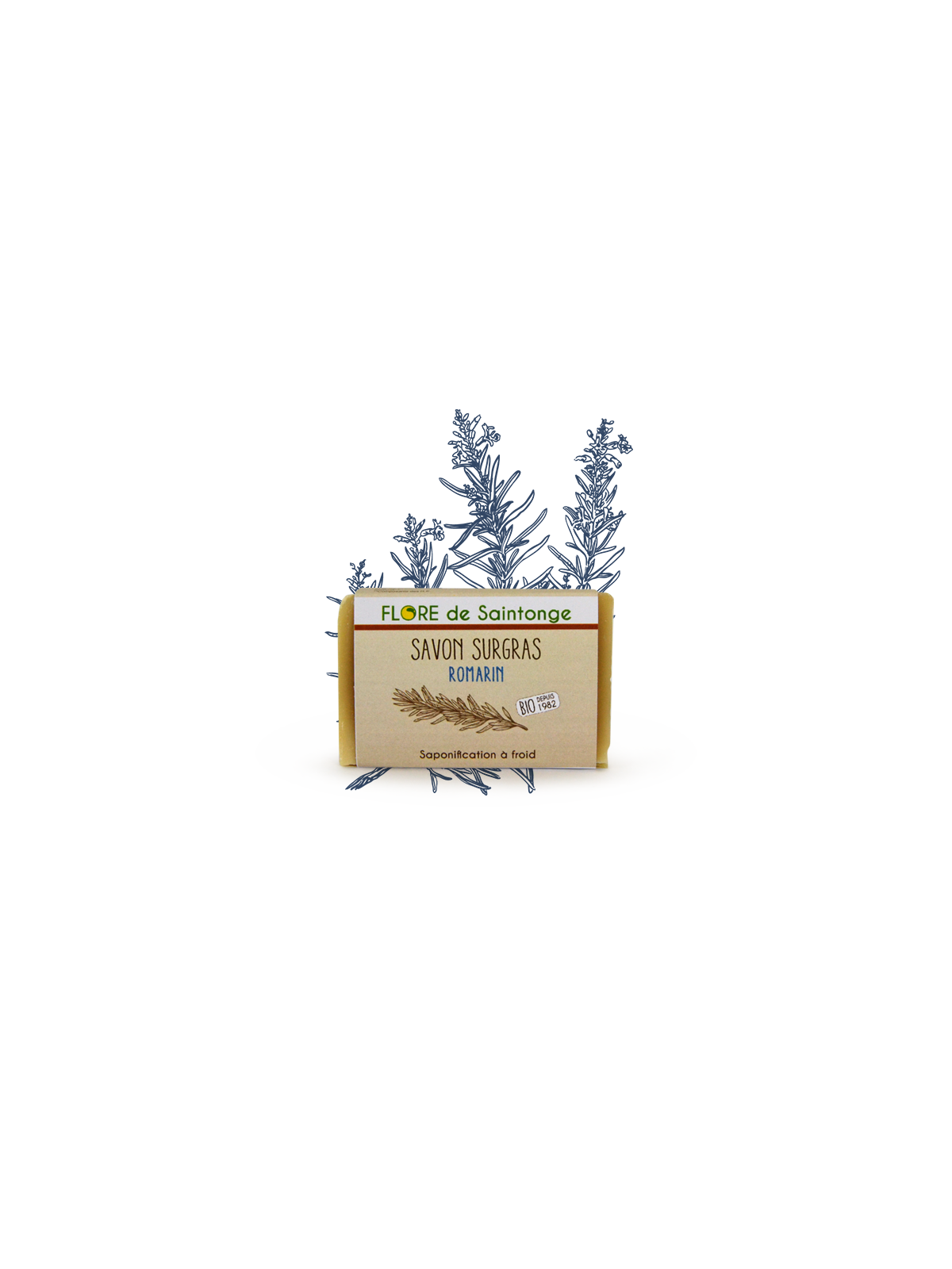 Savon romarin - Flore de Saintonge
